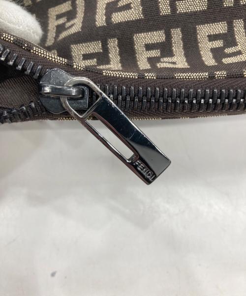 FENDI（フェンディ）FENDI (フェンディ) ズッキーノ/ワンショルダーバッグ ブラウンの古着・服飾アイテム