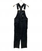 RRLダブルアールエル）の古着「コットンオーバーオール」｜ブラック