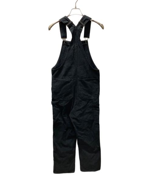 RRL（ダブルアールエル）RRL (ダブルアールエル) コットンオーバーオール ブラック サイズ:XSの古着・服飾アイテム