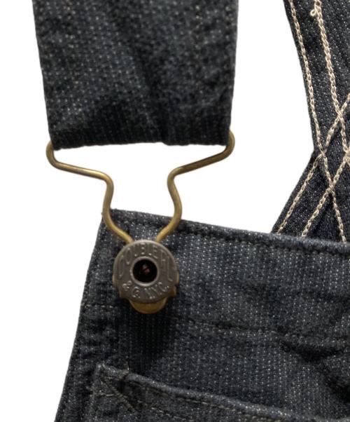 RRL（ダブルアールエル）RRL (ダブルアールエル) コットンオーバーオール ブラック サイズ:XSの古着・服飾アイテム