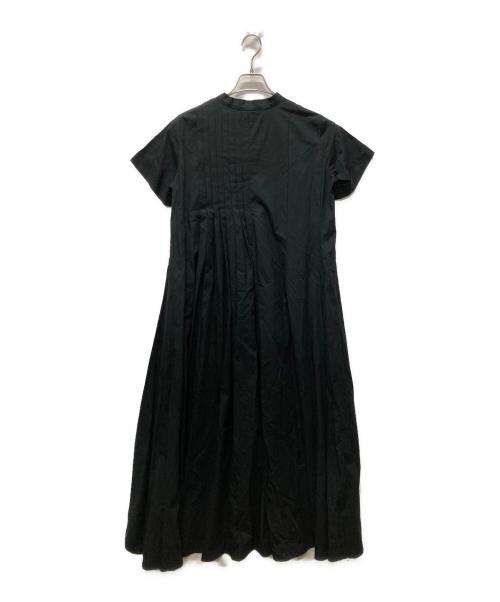 mici（ミチ）mici (ミチ) 半袖シャツワンピース ブラック サイズ:Fの古着・服飾アイテム