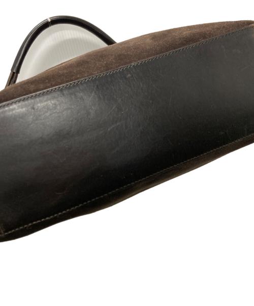 GUCCI（グッチ）GUCCI (グッチ) スウェードワンショルダーバッグ/ショルダーバッグ ブラウンの古着・服飾アイテム