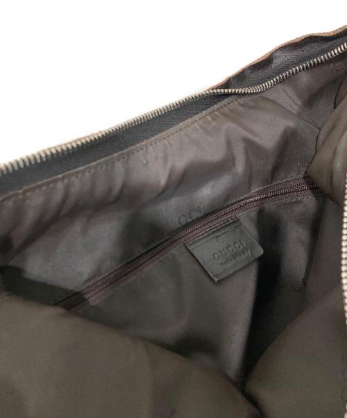 GUCCI（グッチ）GUCCI (グッチ) スウェードワンショルダーバッグ/ショルダーバッグ ブラウンの古着・服飾アイテム