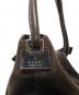 中古・古着 GUCCI (グッチ) スウェードワンショルダーバッグ/ショルダーバッグ ブラウン：10000円