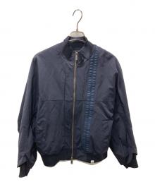 D.Nart.Ampta（ディー・ナート・アンプタ）の古着「ナイロンジップジャケット」｜ネイビー