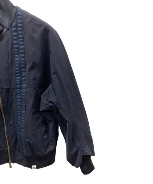 D.Nart.Ampta（ディー・ナート・アンプタ）D.Nart.Ampta (ディー・ナート・アンプタ) ナイロンジップジャケット ネイビー サイズ:Mの古着・服飾アイテム