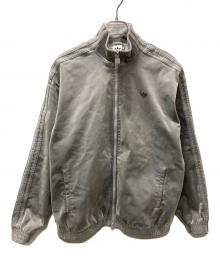 adidas Originals（アディダスオリジナル）の古着「起毛ツイル オーバーサイズ ファイアーバード トラックトップ」｜グレー