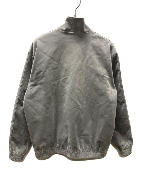 adidas Originals（アディダスオリジナル）adidas Originals (アディダスオリジナル) 起毛ツイル オーバーサイズ ファイアーバード トラックトップ グレー サイズ:Mの古着・服飾アイテム