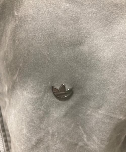 adidas Originals（アディダスオリジナル）adidas Originals (アディダスオリジナル) 起毛ツイル オーバーサイズ ファイアーバード トラックトップ グレー サイズ:Mの古着・服飾アイテム