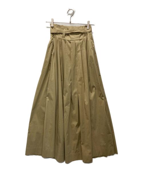 LAUREN RALPH LAUREN（ローレンラルフローレン）LAUREN RALPH LAUREN (ローレンラルフローレン) ロングスカート ベージュの古着・服飾アイテム