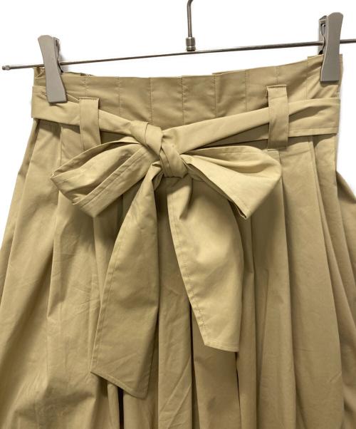 LAUREN RALPH LAUREN（ローレンラルフローレン）LAUREN RALPH LAUREN (ローレンラルフローレン) ロングスカート ベージュの古着・服飾アイテム