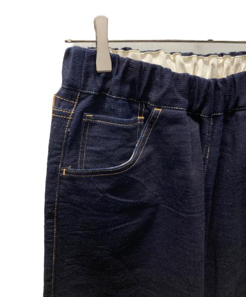 tamaki niime（タマキ ニイメ）tamaki niime (タマキ ニイメ) ステッチデニムパンツ インディゴ サイズ:ーの古着・服飾アイテム