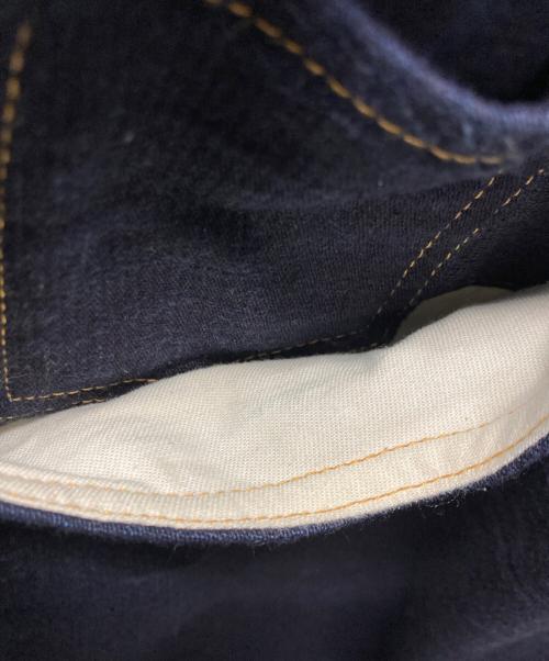 tamaki niime（タマキ ニイメ）tamaki niime (タマキ ニイメ) ステッチデニムパンツ インディゴ サイズ:ーの古着・服飾アイテム