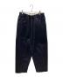 tamaki niime（タマキ ニイメ）の古着「ステッチデニムパンツ」｜インディゴ
