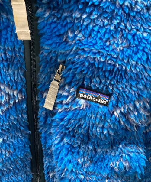 Patagonia（パタゴニア）Patagonia (パタゴニア) Classic Retro-X Cardigan/ブルズアイ柄フリースジャケット ブルー サイズ:Mの古着・服飾アイテム