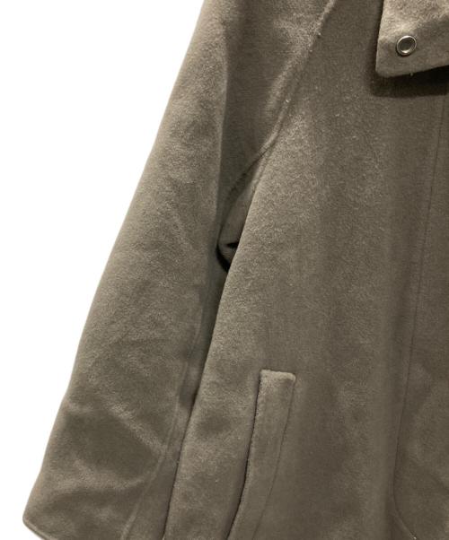 UNITED ARROWS（ユナイテッドアローズ）UNITED ARROWS (ユナイテッドアローズ) リバースタンドカラーコート ベージュ サイズ:36の古着・服飾アイテム