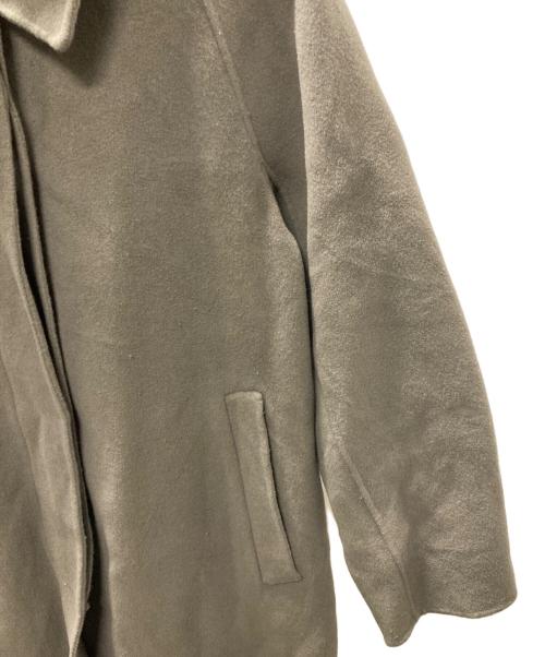 UNITED ARROWS（ユナイテッドアローズ）UNITED ARROWS (ユナイテッドアローズ) リバースタンドカラーコート ベージュ サイズ:36の古着・服飾アイテム