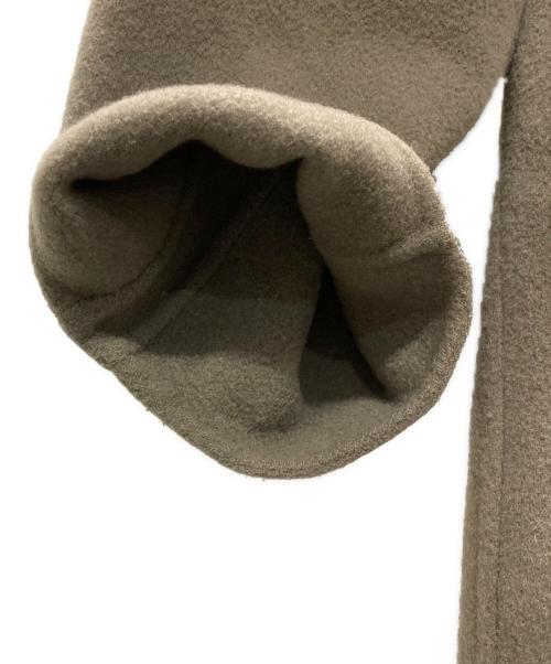 UNITED ARROWS（ユナイテッドアローズ）UNITED ARROWS (ユナイテッドアローズ) リバースタンドカラーコート ベージュ サイズ:36の古着・服飾アイテム