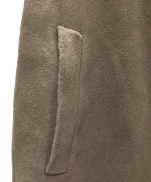 UNITED ARROWS（ユナイテッドアローズ）UNITED ARROWS (ユナイテッドアローズ) リバースタンドカラーコート ベージュ サイズ:36の古着・服飾アイテム
