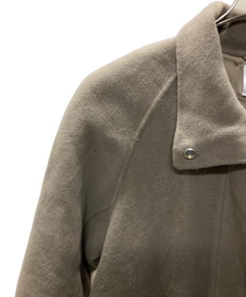 UNITED ARROWS（ユナイテッドアローズ）UNITED ARROWS (ユナイテッドアローズ) リバースタンドカラーコート ベージュ サイズ:36の古着・服飾アイテム