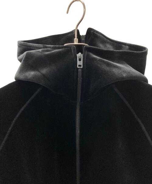 Y-3（ワイスリー）Y-3 (ワイスリー) VELVET FULL ZIP HOODIE ブラック サイズ:2xsの古着・服飾アイテム