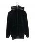 中古・古着 Y-3 (ワイスリー) VELVET FULL ZIP HOODIE ブラック サイズ:2xs：15000円