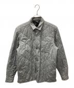 ）の古着「中綿シャツジャケット」｜グレー
