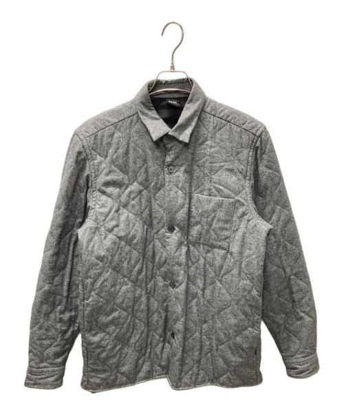 BOSS（ボス）BOSS (ボス) 中綿シャツジャケット グレー サイズ:Mの古着・服飾アイテム