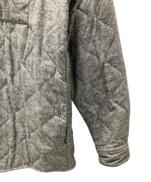 BOSS（ボス）BOSS (ボス) 中綿シャツジャケット グレー サイズ:Mの古着・服飾アイテム