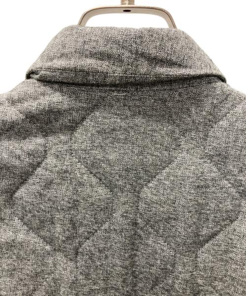 BOSS（ボス）BOSS (ボス) 中綿シャツジャケット グレー サイズ:Mの古着・服飾アイテム