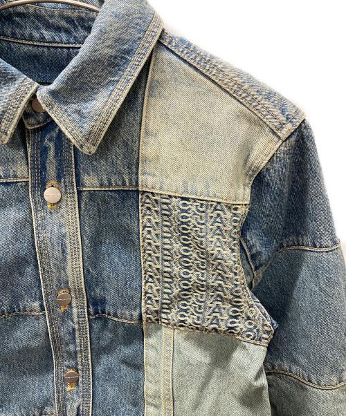 MARC JACOBS（マークジェイコブズ）MARC JACOBS (マークジェイコブズ) パッチワークデニムジャケット インディゴ サイズ:ｓの古着・服飾アイテム
