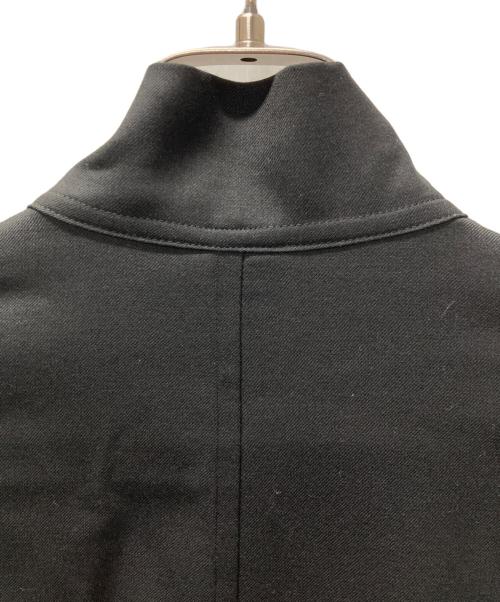 GROUND Y（グラウンドワイ）GROUND Y (グラウンドワイ) ウールギャバジンスタンドカラーコート ブラック サイズ:１の古着・服飾アイテム