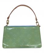 LOUIS VUITTONルイ ヴィトン）の古着「ヴェルニ レキシントン アクセサリーポーチ」｜ベビーブルー