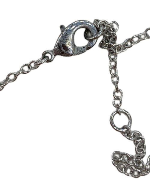 Vivienne Westwood（ヴィヴィアンウエストウッド）Vivienne Westwood (ヴィヴィアンウエストウッド) エナメルオーブネックレス シルバー×ピンクの古着・服飾アイテム