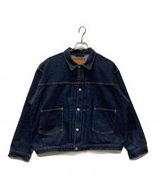 KAPTAIN SUNSHINE（キャプテンサンシャイン）の古着「デニム トラッカー 2P ジャケット」｜インディゴ