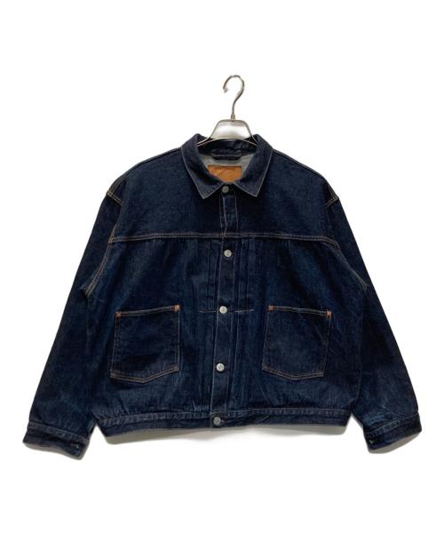 KAPTAIN SUNSHINE（キャプテンサンシャイン）KAPTAIN SUNSHINE (キャプテンサンシャイン) デニム トラッカー 2P ジャケット インディゴ サイズ:36の古着・服飾アイテム