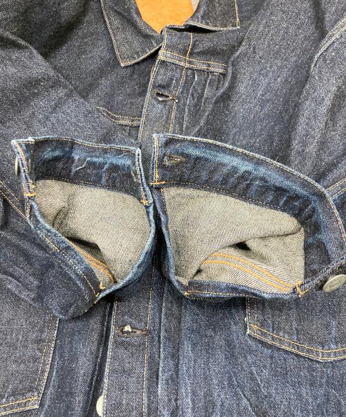 KAPTAIN SUNSHINE（キャプテンサンシャイン）KAPTAIN SUNSHINE (キャプテンサンシャイン) デニム トラッカー 2P ジャケット インディゴ サイズ:36の古着・服飾アイテム