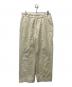 OLD JOE BRAND（オールドジョーブランド）の古着「FRONT TUCK ARMY TROUSER」｜アイボリー