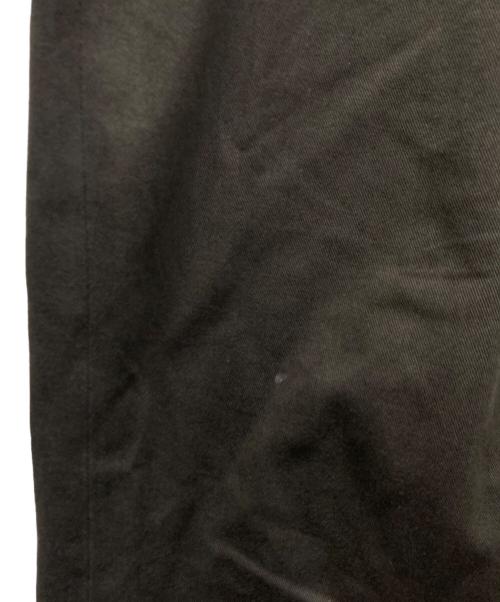 ULTERIOR（アルテリア）ULTERIOR (アルテリア) WASHED VINTAGE TWILL TUCKED PANTS ブラウン サイズ:3の古着・服飾アイテム