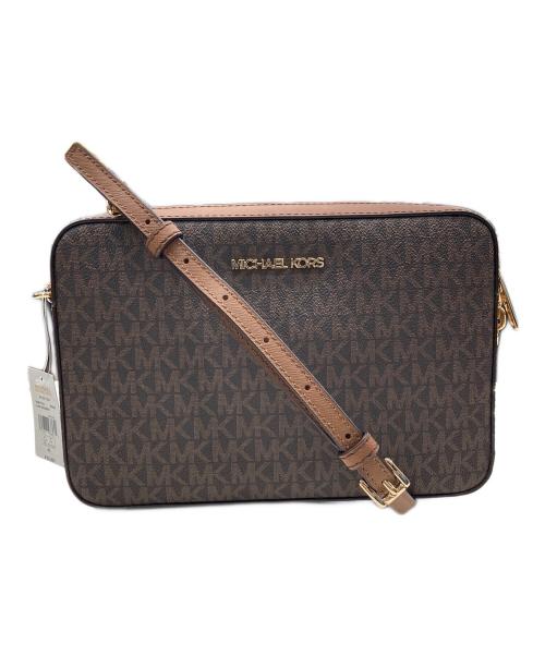 MICHAEL KORS（マイケル・コース）MICHAEL KORS (マイケル・コース) ショルダーバッグ ブラウンの古着・服飾アイテム