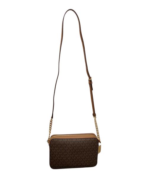 MICHAEL KORS（マイケル・コース）MICHAEL KORS (マイケル・コース) ショルダーバッグ ブラウンの古着・服飾アイテム