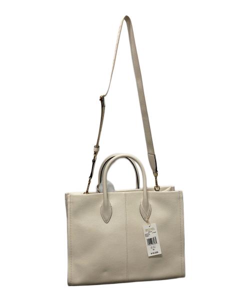 MICHAEL KORS（マイケル・コース）MICHAEL KORS (マイケル・コース) MIRELLA/2WAYトートバッグ アイボリー 未使用品の古着・服飾アイテム