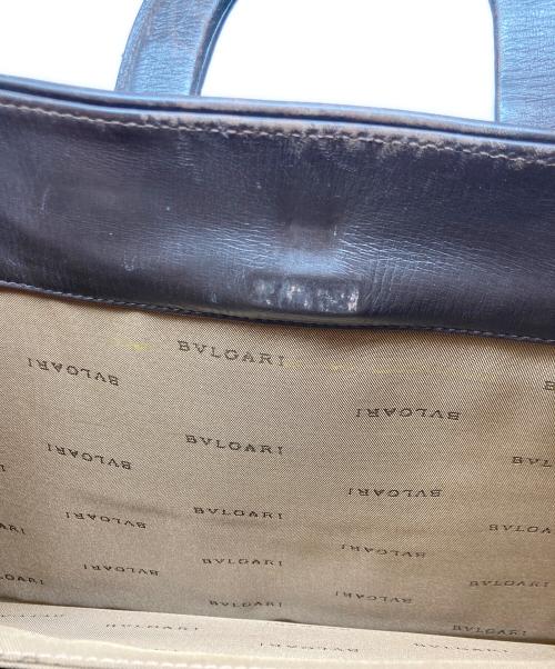BVLGARI（ブルガリ）BVLGARI (ブルガリ) ブリーフケース/ビジネスバッグ ブラウンの古着・服飾アイテム