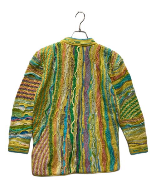 Coogi（クージー）Coogi (クージー) 90s3Dニット イエロー サイズ:SS 未使用品の古着・服飾アイテム