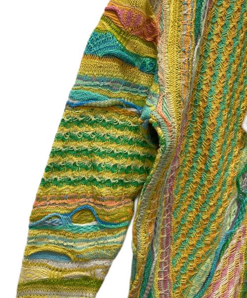 Coogi（クージー）Coogi (クージー) 90s3Dニット イエロー サイズ:SS 未使用品の古着・服飾アイテム