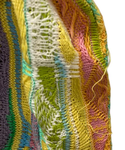 Coogi（クージー）Coogi (クージー) 90s3Dニット イエロー サイズ:SS 未使用品の古着・服飾アイテム