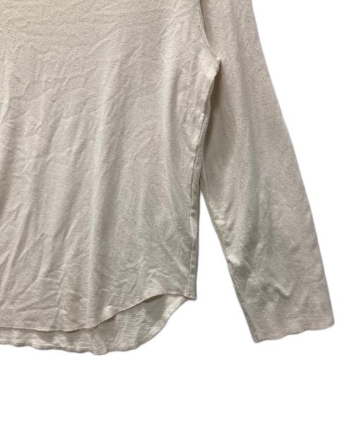 MARKA（マーカ）MARKA (マーカ) ROUND HEM CREW NECK/長袖シルクカットソー アイボリー サイズ:2の古着・服飾アイテム