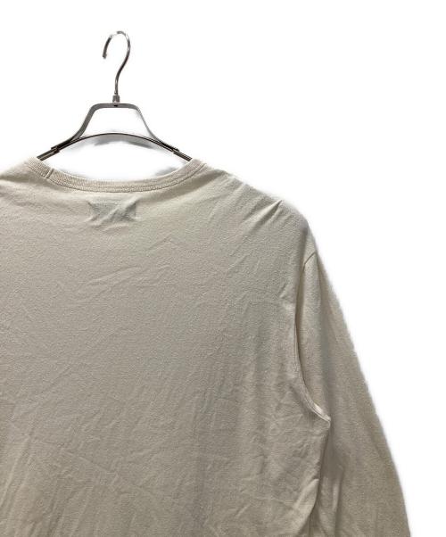 MARKA（マーカ）MARKA (マーカ) ROUND HEM CREW NECK/長袖シルクカットソー アイボリー サイズ:2の古着・服飾アイテム