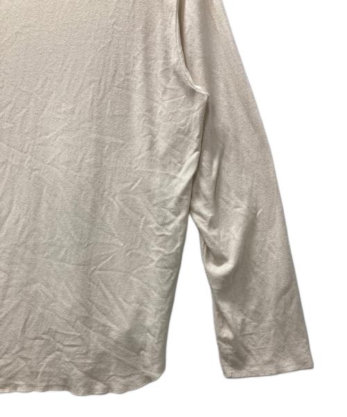 MARKA（マーカ）MARKA (マーカ) ROUND HEM CREW NECK/長袖シルクカットソー アイボリー サイズ:2の古着・服飾アイテム
