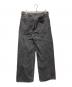 MARKA (マーカ) SELVEDGE DENIM WIDE LEG JEANS/ブラックデニムパンツ ブラック サイズ:2：21000円